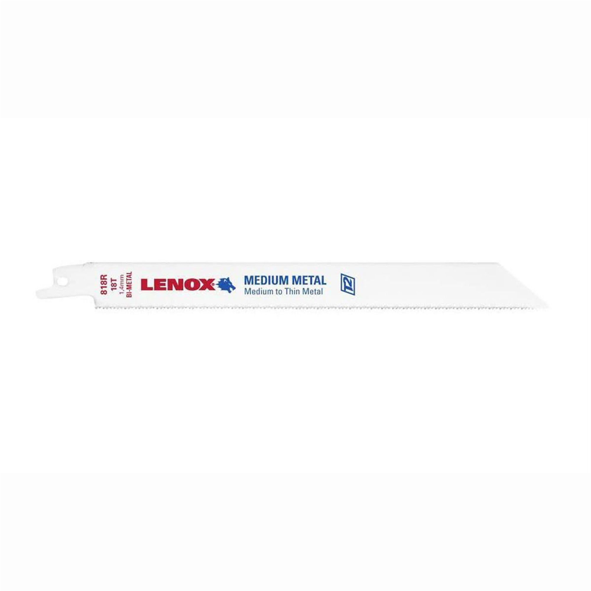 Lenox Tools Reciprocating Saw Blades — 8in., Bi-Metal, T2 Technology, Model# LEX22754